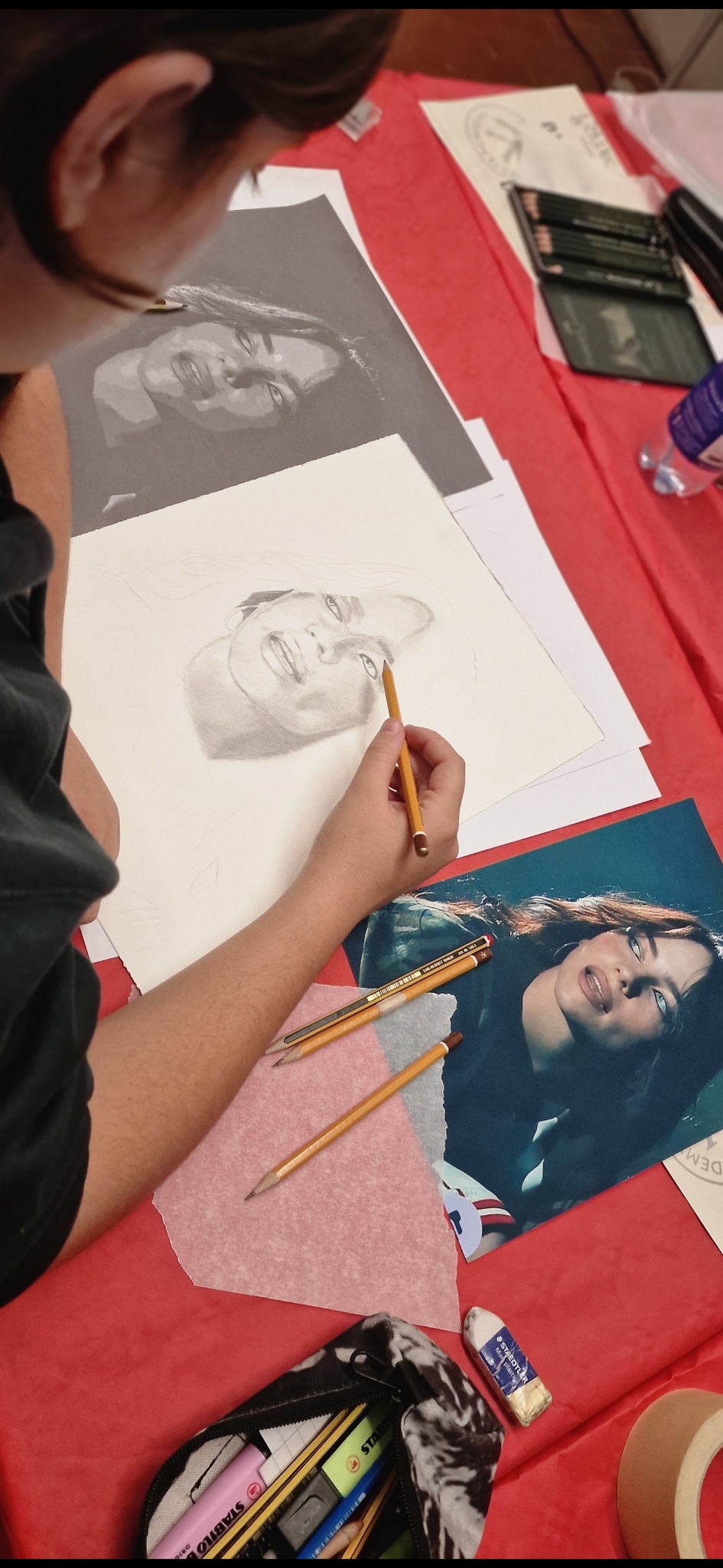 Allieva del corso Maestro del Ritratto